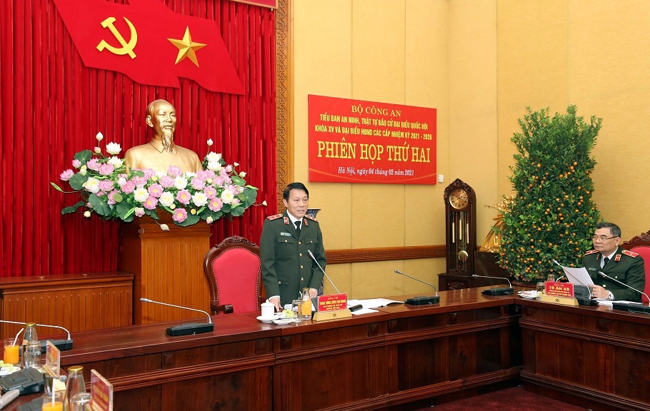 Tăng cường bảo đảm an ninh, trật tự bầu cử đại biểu Quốc hội khóa XV và đại biểu Hội đồng nhân dân các cấp nhiệm kỳ 2021 -2026